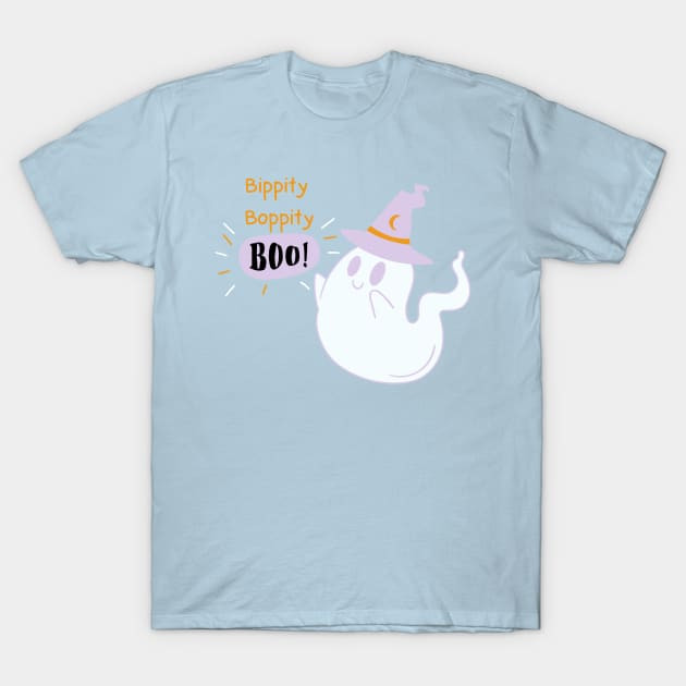 Bippity Boppity BOO! T-Shirt by Mavis Fox